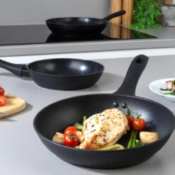 Salter Geo Hex 20 Cm Frying Pan, Forged Aluminium 23 Salter Geo Hex 20 Cm Frying Pan, Forged Aluminium -Salter geo hex 20 cm frying pan forged aluminium salter bw08769 5054061356281 35365.1698151007