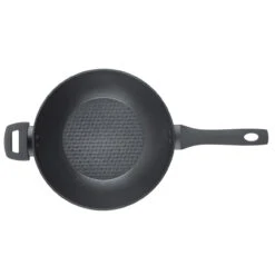 Salter Geo Hex Wok With Lid, 28 Cm -Salter geo hex wok with lid 28 cm salter bw08780 5054061356397 01413.1698134040