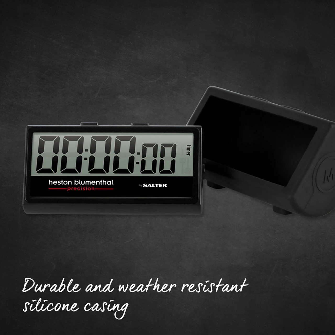 Heston Blumenthal Precision Indoor/Outdoor 3-in-1 Kitchen Timer, Water Resistant 8 Heston Blumenthal Precision Indoor/Outdoor 3-in-1 Kitchen Timer, Water Resistant - Image 6