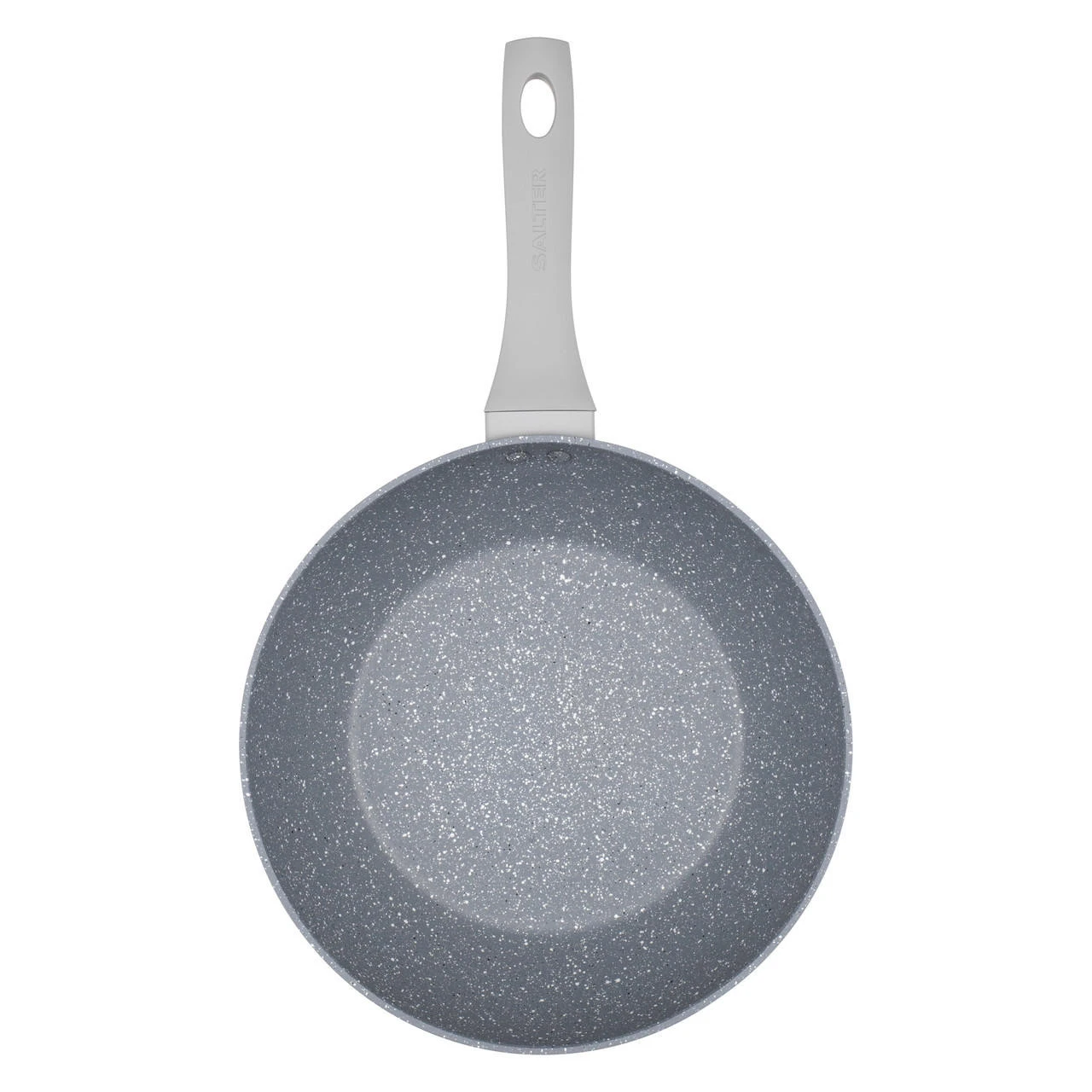 Salter Marblestone 28cm Non-Stick Stir Fry Pan - Grey 10 Salter Marblestone 28cm Non-Stick Stir Fry Pan - Grey - Image 8