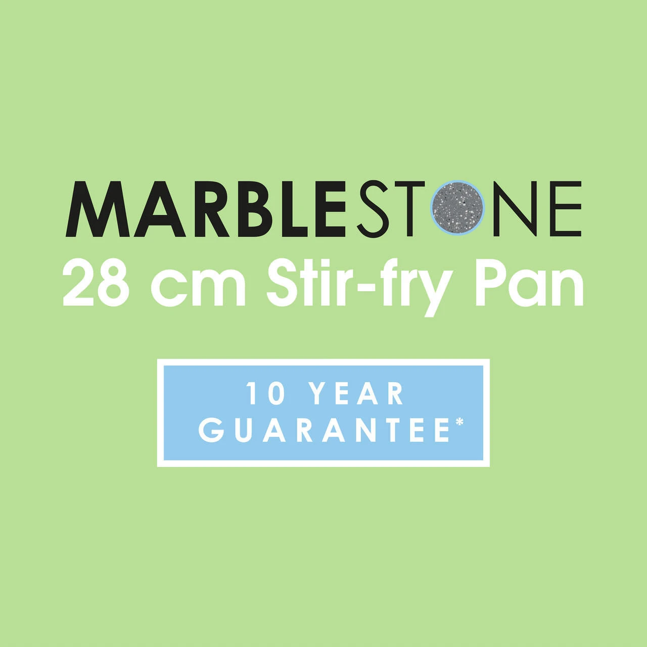 Salter Marblestone 28cm Non-Stick Stir Fry Pan - Grey 8 Salter Marblestone 28cm Non-Stick Stir Fry Pan - Grey - Image 6