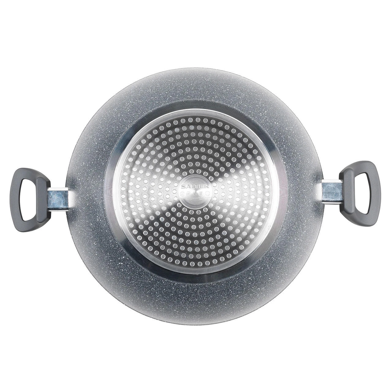 Salter Marblestone Non-Stick Family Pan, 30 Cm 5 Salter Marblestone Non-Stick Family Pan, 30 Cm - Image 3