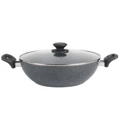 Salter Marblestone Non-Stick Family Pan, 30 Cm