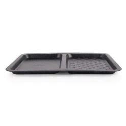 Salter Megastone 40 Cm Split Baking Tray – Non-Stick, 2 Compartments, Carbon Steel