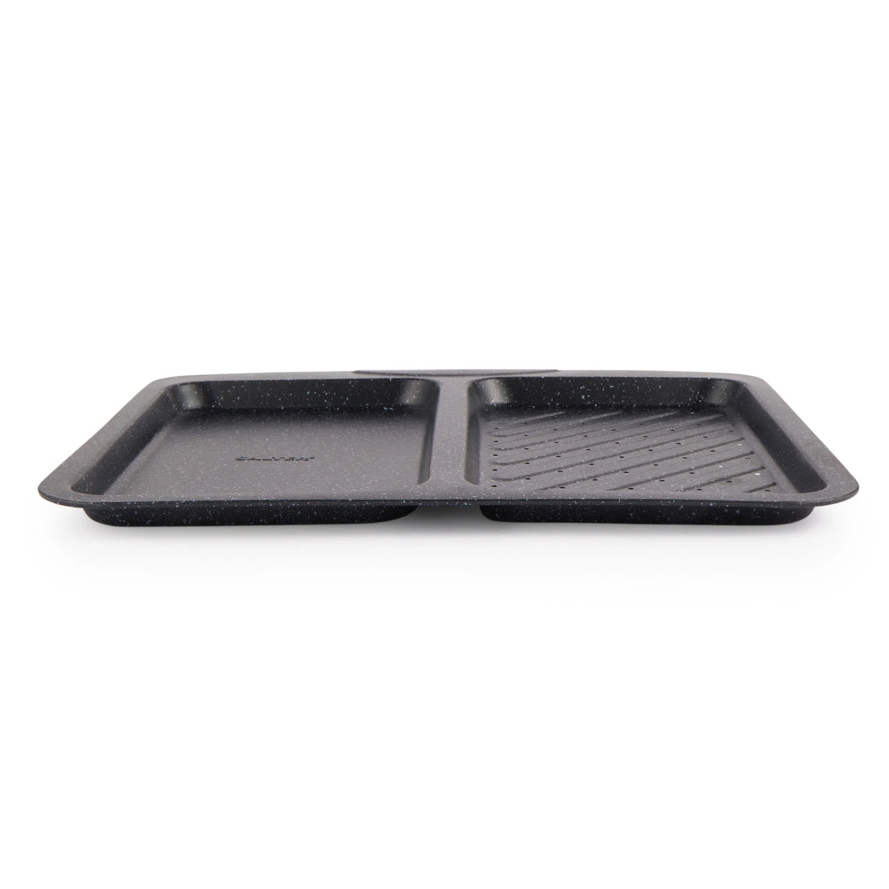 Salter Megastone 40 Cm Split Baking Tray – Non-Stick, 2 Compartments, Carbon Steel 3 Salter Megastone 40 Cm Split Baking Tray – Non-Stick, 2 Compartments, Carbon Steel