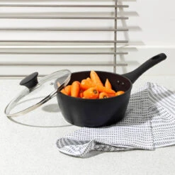 Salter Megastone Saucepan, 20cm -Salter megastone saucepan 20cm salter bw09324ar 5054061361834 80912.1665066248