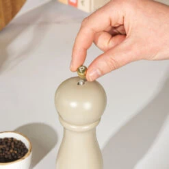 Salter Olea Salt And Pepper Grinder Mill, Beige -Salter olea salt and pepper grinder mill beige salter bw12029beu7 5054061439915 98572.1698151006