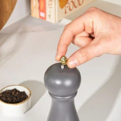Salter Olea Salt And Pepper Grinder Mill, Charcoal -Salter olea salt and pepper grinder mill charcoal salter bw12029ceu7 5054061439908 34824.1698151006