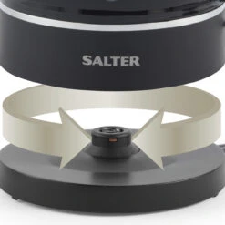 Salter Oscuro 1.7L Kettle - LED Illumination Light, Black, 3000W -Salter oscuro 1.7l kettle led illumination light black 3000w salter ek5572blk 5054061501780 56423.1698151010