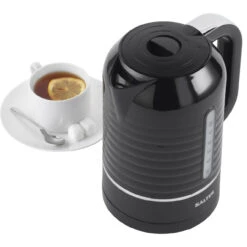 Salter Oscuro 1.7L Kettle - LED Illumination Light, Black, 3000W -Salter oscuro 1.7l kettle led illumination light black 3000w salter ek5572blk 5054061501780 61435.1698151010