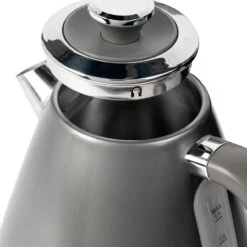 Salter 1.7 Litre Cosmos Rapid Boil Kettle, Gunmetal -Salter salter 1.7 litre cosmos rapid boil kettle gunmetal 34507.1648457261