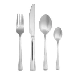 Salter Elegance Buxton 16 Piece Cutlery Set, Stainless Steel