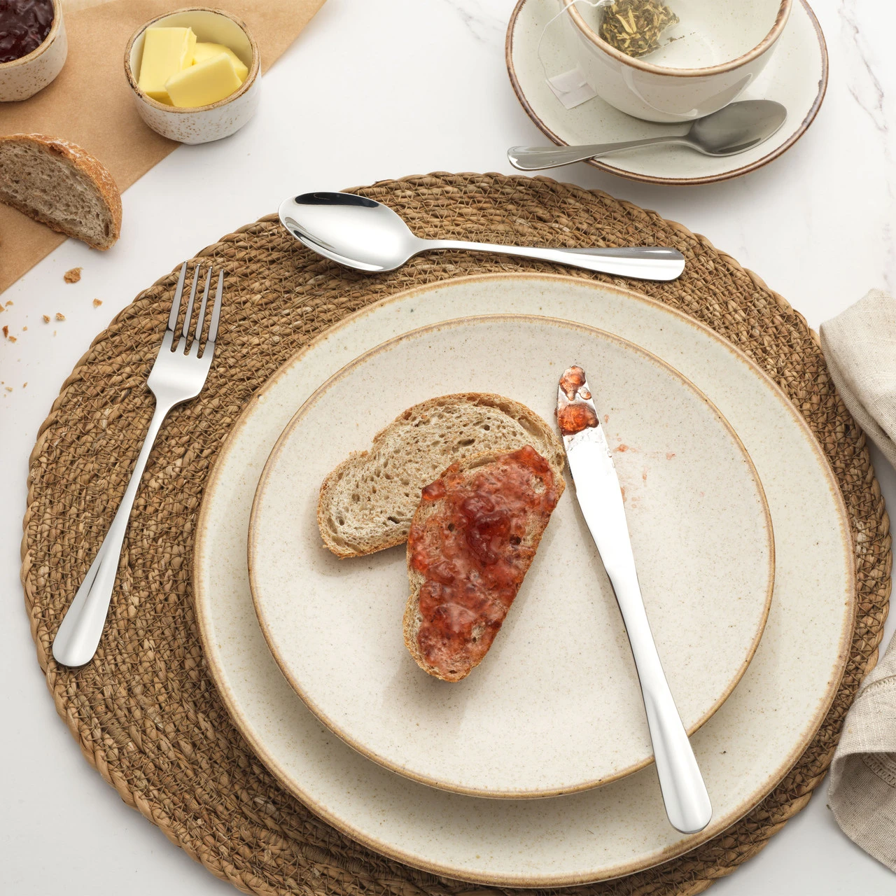 Salter Elegance Newbury 24 Piece Cutlery Set, Stainless Steel 7 Salter Elegance Newbury 24 Piece Cutlery Set, Stainless Steel - Image 5