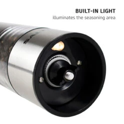 Salter Stainless Steel Electronic Salt & Pepper Mill Set -Salter salter stainless steel electronic salt and pepper mill set 60388.1648455825