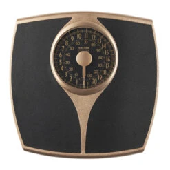 Salter Speedo Dial Mechanical Bathroom Scale, Gold -Salter speedo dial mechanical bathroom scale gold salter 148 gfeu16 5054061483963 41246.1698151007
