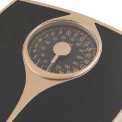 Salter Speedo Dial Mechanical Bathroom Scale, Gold -Salter speedo dial mechanical bathroom scale gold salter 148 gfeu16 5054061483963 53664.1698151007