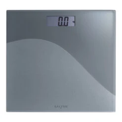 Salter Wave Electronic Bathroom Scale – Frosted Glass, 180kg Capacity