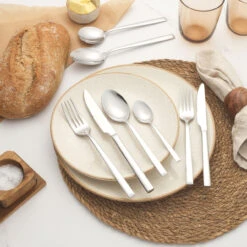 Salter Winslow 44 Piece Cutlery Set, Stainless Steel -Salter winslow 44 piece cutlery set stainless steel salter bw12427eu7 5054061443875 19599.1698151008