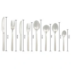 Salter Winslow 44 Piece Cutlery Set, Stainless Steel -Salter winslow 44 piece cutlery set stainless steel salter bw12427eu7 5054061443875 64585.1698151008